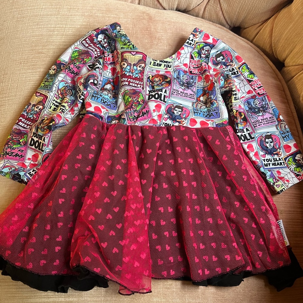 Horror icon dress 2t